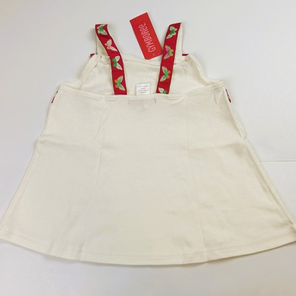 NWT Gymboree Girl Red Bike Short & Butterfly Ribbon A-Line Top Size 3 - Picture 5 of 5